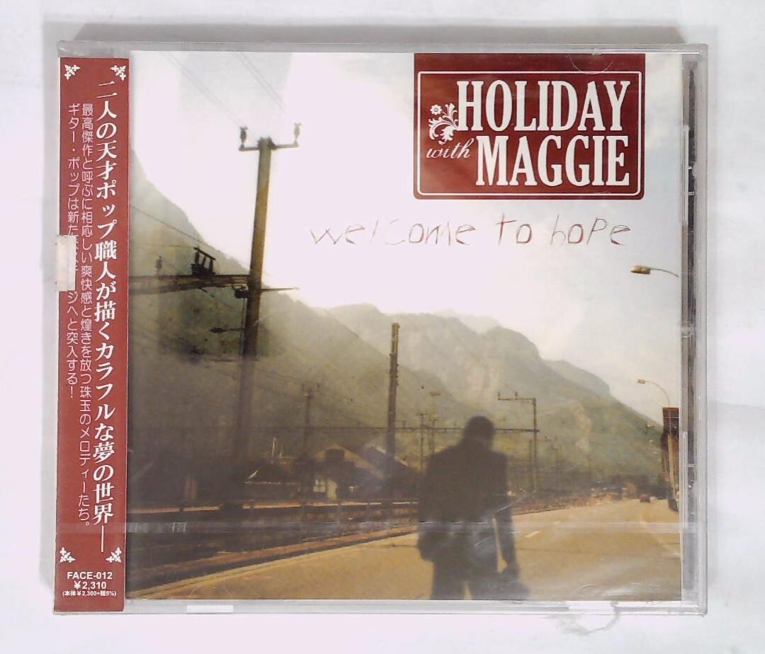 Holiday With Maggie – Welcome To Hope FACE-012 JAPAN CD OBI