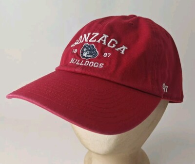'47 Brand Gonzaga Bulldogs Red Strapback Hat Cap Mens NCAA