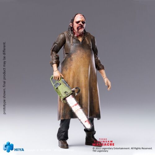 HiyaToys  1/18 Texas Chainsaw Massacre 2022 Leatherface 4.5" Action Figure  - Picture 1 of 7