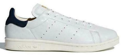 adidas gazelle silver green womens adidas Men's Stan Smith Shoes - White/Navy main image 0