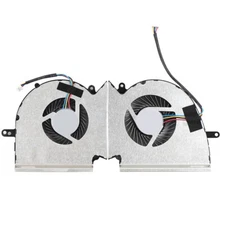 2 X CPU & GPU Cooling Fan For MSI GE75 Raider GL75 GP75 Leopard MS-17E2 Series