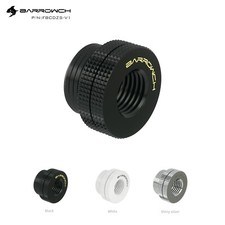 Barrowch G1/4" Thread Wear Plate Bulkhead Pass Through Fitting Top Injection