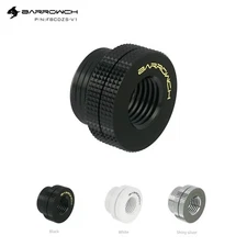 Barrowch G1/4" Thread Wear Plate Bulkhead Pass Through Fitting Top Injection 