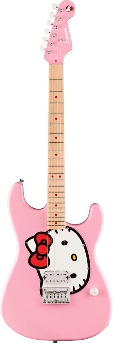 Squier by Fender Limited Edition Hello Kitty Stratocaster