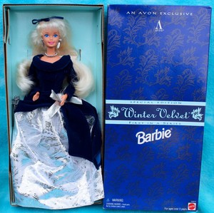 special edition winter velvet barbie