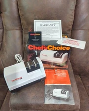 CHEFS CHOICE ELECTRIC DIAMOND HONE KNIFE SHARPENER MODEL 310 Tested