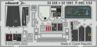 Eduard FotoäTzteile F-35C Detail Set ZurüStset For Trumpeter Kit 1:32 Art 321001