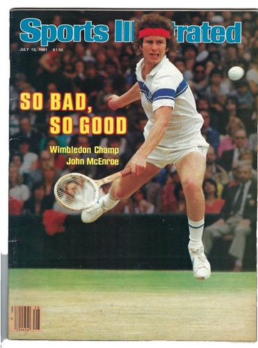 Carte De Collection Tennis Bjorn Borg 1981 – Magazine Tennis #2 – Original Vintage