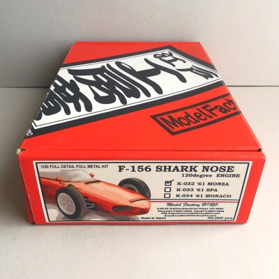 RARE MFH Model Factory Hiro 1/20 Ferrari F-156 Shark nose K032