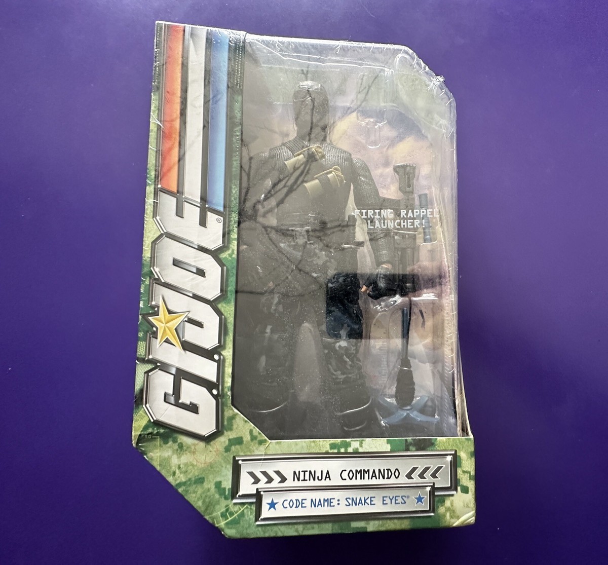 Hasbro GI Joe Ninja Commando Snake Eyes 2008 12” New NIB | eBay
