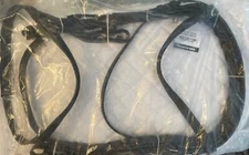 Tough 1 Equiroyal Raised Snaffle Bridle Full Black New NIP NIB