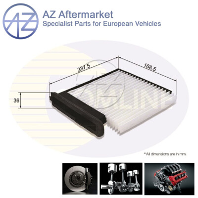 Fits Nissan NV200 2010- Tiida 2004-2013 1.5 dCi 1.6 1.8 AZ Cabin Filter