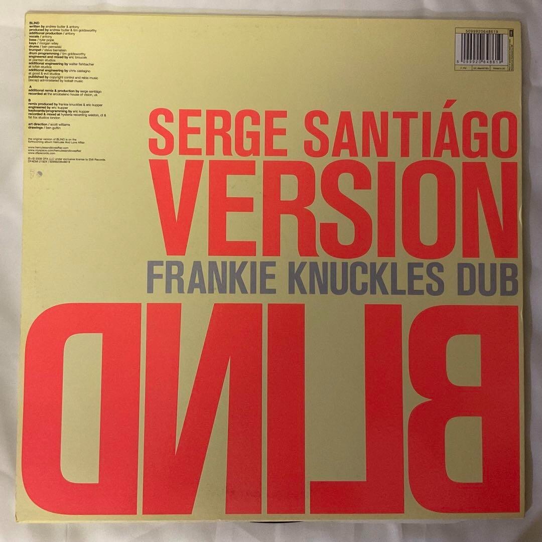 名盤放出！ Hercvles Frankie Knuckles / Blind Blind (Frankie Knuckles Dub) - YouTube