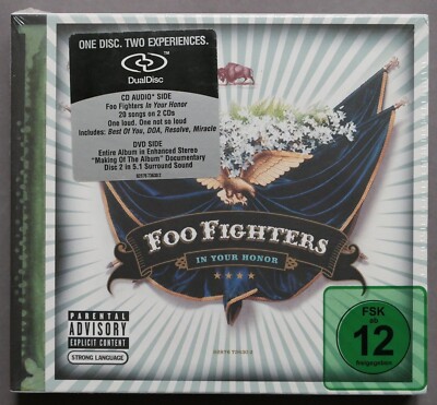 Foo Fighters   In Your Honor STILL SEALED  All Media Digipak Hybrid 2 x DualDisc