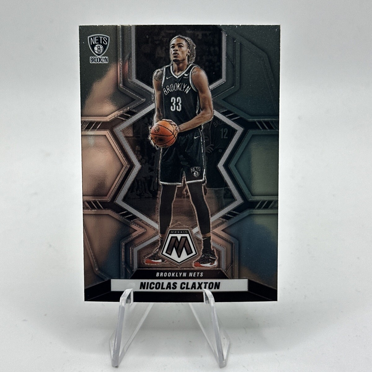 2021 Panini Mosaic Nicolas Claxton #166 (EX/NM?) | eBay