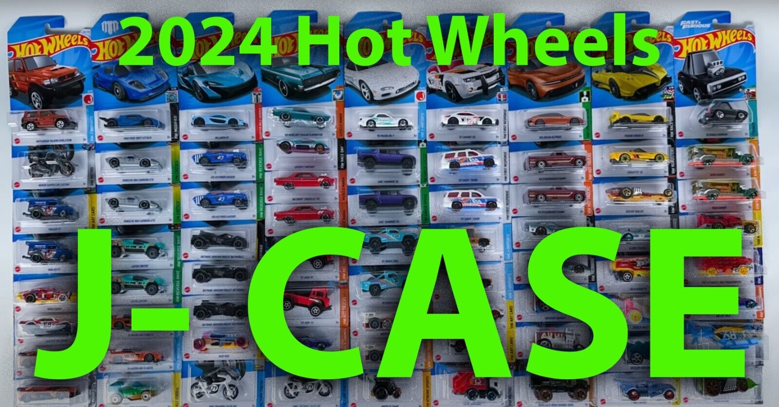 2024 Hot Wheels Let's Race 🏁 Case A - J ✅ UPDATED 5/9 Treasure Hunt Netflix