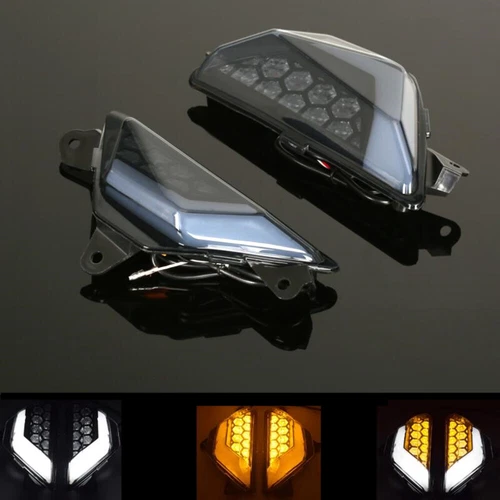 Front LED Turn Signal Lights Indicator for KAWASAKI NINJA ZX6R 400 300 650 250