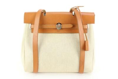 Hermès Beige Sac a Dos Herbag 2-in-1 53h429s Hermes Beige / Tan Herbag 28 Sac A Dos 2-in-1  main image 4
