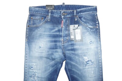 DSQUARED2 COOL GUY JEANS MOD S74LB1257 GR 48 100% ORIGINAL