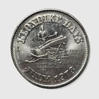 Canada Edmonton Alberta 1973 Klondike Dollar Coin Medal Token