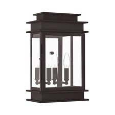 Livex Lighting - Princeton - 2 Light Outdoor Wall Lantern in Traditional Style -