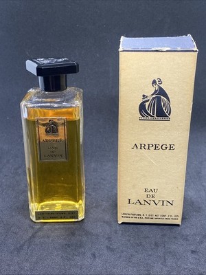 Vintage Arpege ''Eau de Lanvin'' 2 fl oz Old Formula 70s-80s