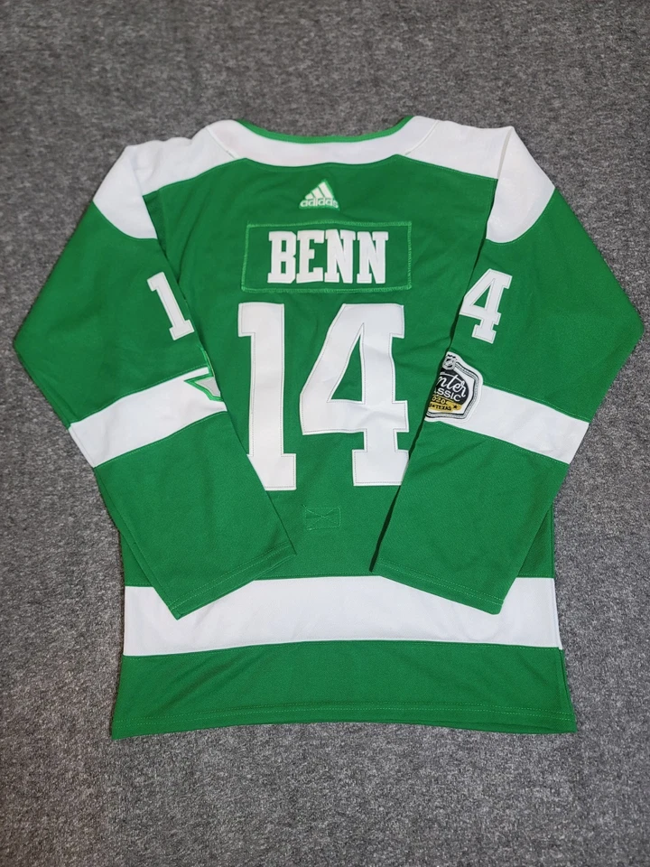 Camiseta Adidas Adizero Dallas Stars Jamie Benn #14 Winter Classic 52 XL autêntica - Imagem 2 de 4