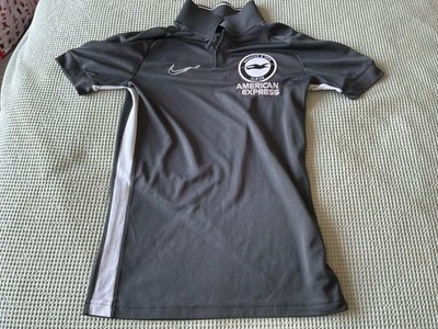 Brighton & Hove Albion - Poloshirt - schwarz - Small - Nike Dri-Fit - Fußball