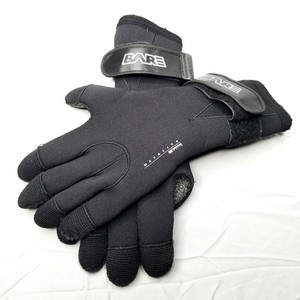 BARE Metalite Kevlar Reinforced Neoprene Dive Gloves Black Size Large – Textured