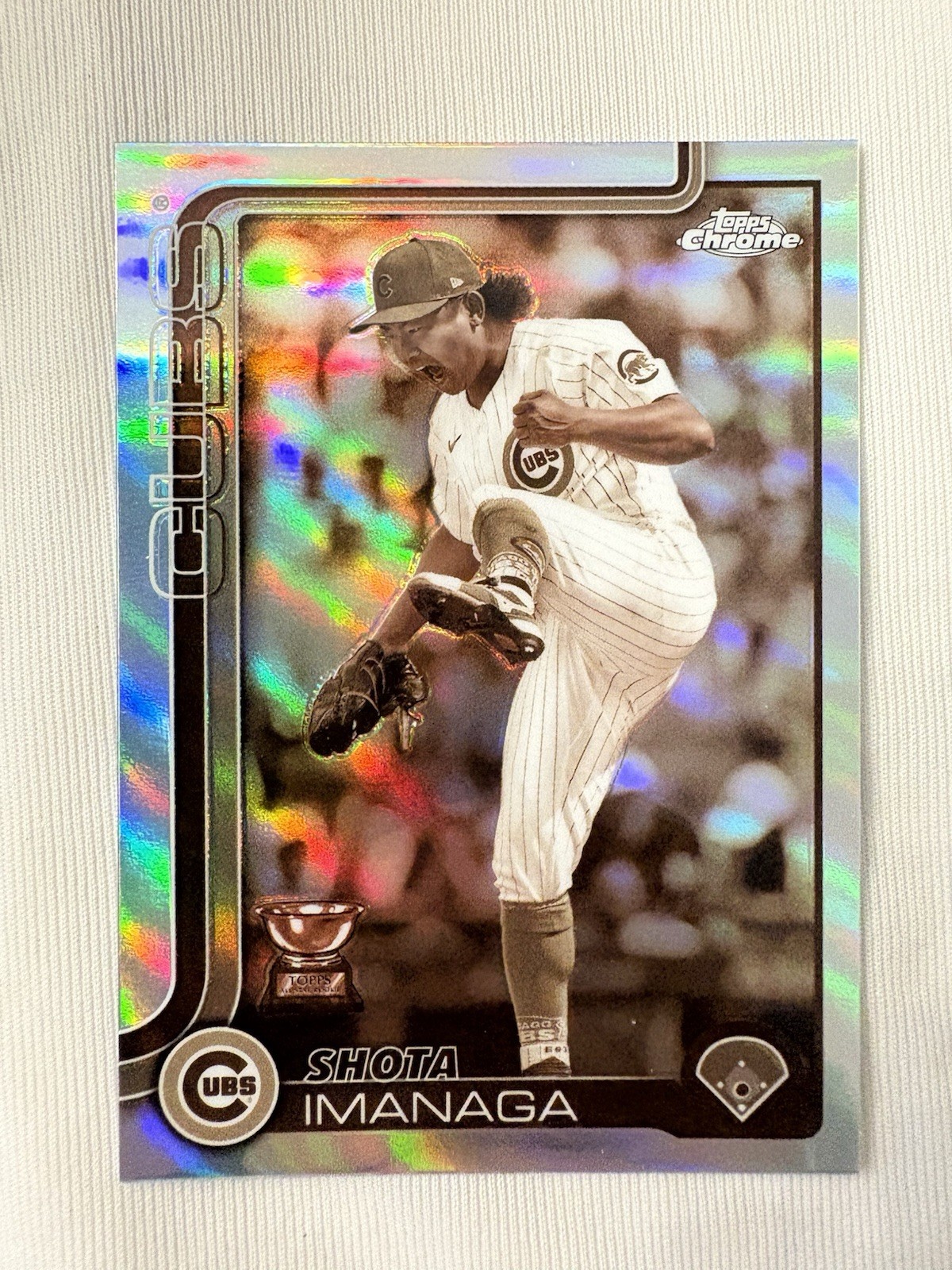2025 Topps Chrome - Shota Imanaga #149 Sepia Refractor (RC)