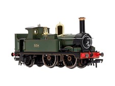 Dapol 0-4-2 517 Class Lined GW Green Black Frames 539(DCC-Fitted) DA4S-517-006D