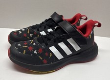 Adidas Disney Mickey Mouse Fortarun 2.0 Cloudfoam Kids Shoes Youth Sz 4