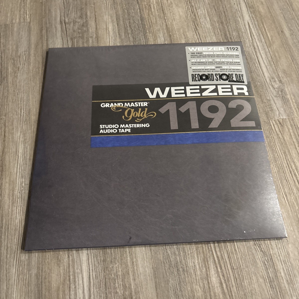 WEEZER 1192 レコードストアデイ RSD rsd 2026 GRAY Weezer 1192 GREY LP Vinyl RSD 2026 Record Store Day•New And Sealed