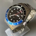 Men's Genuine Rotary GMT Batman Designer Watch GB00682/04 NOS Blue Black