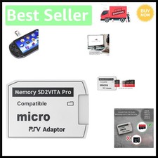 MicroSD Card Adapter for PS Vita 1000/2000 - Expand Gaming Storage Effortlessly