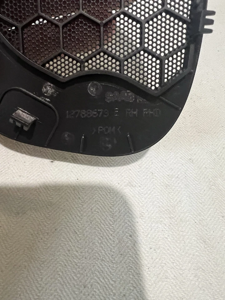 SAAB 9-3SS RIGHT SIDE DASH SPEAKER COVER GRILL RHD 12788673 - Image 3 of 3