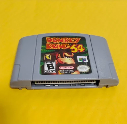 DONKEY KONG 64 Video Game N64 Card
