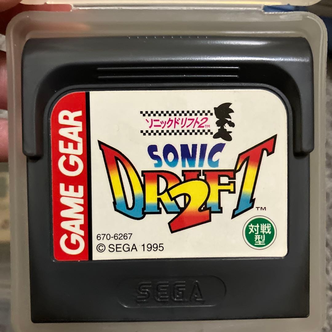 SONIC DRIFT 2 Game Gear SEGA Japan import Used Cartridge Only