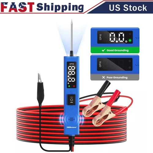 Probador De Corriente Electrica Automotriz Fusibles 8-32V Con Luz Indicadora