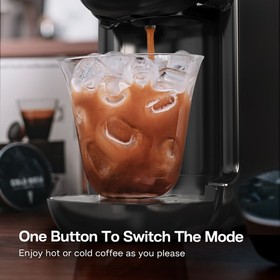 HiBREW H2B 5-in-1 Capsule Coffee Machine Hot & Cold 20 Bar For DG, Nes, ESE Pods