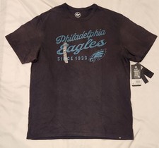 Philadelphia Eagles '47 Men's XL Dusted Jet Black Shirt NFL Football MSRP $40