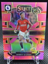 2023-24 Select EPL Kobbie Mainoo Terrace Pink Prizm /99 Rookie Card ?. rookie card picture