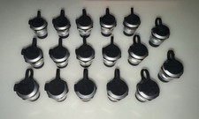 USED SET of 17 seventeen  panel mounting RJ45 female-female couplers