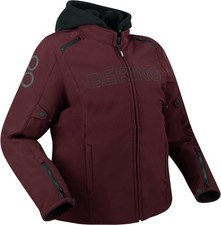 Bering Davis Queen Size giacca impermeabile in tessuto da moto da donna,...