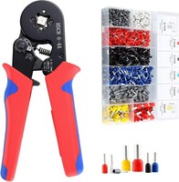 Crimpzange Set 1250-Teilig AderendhüLsen FüR 0,25-10Mm² Kabel