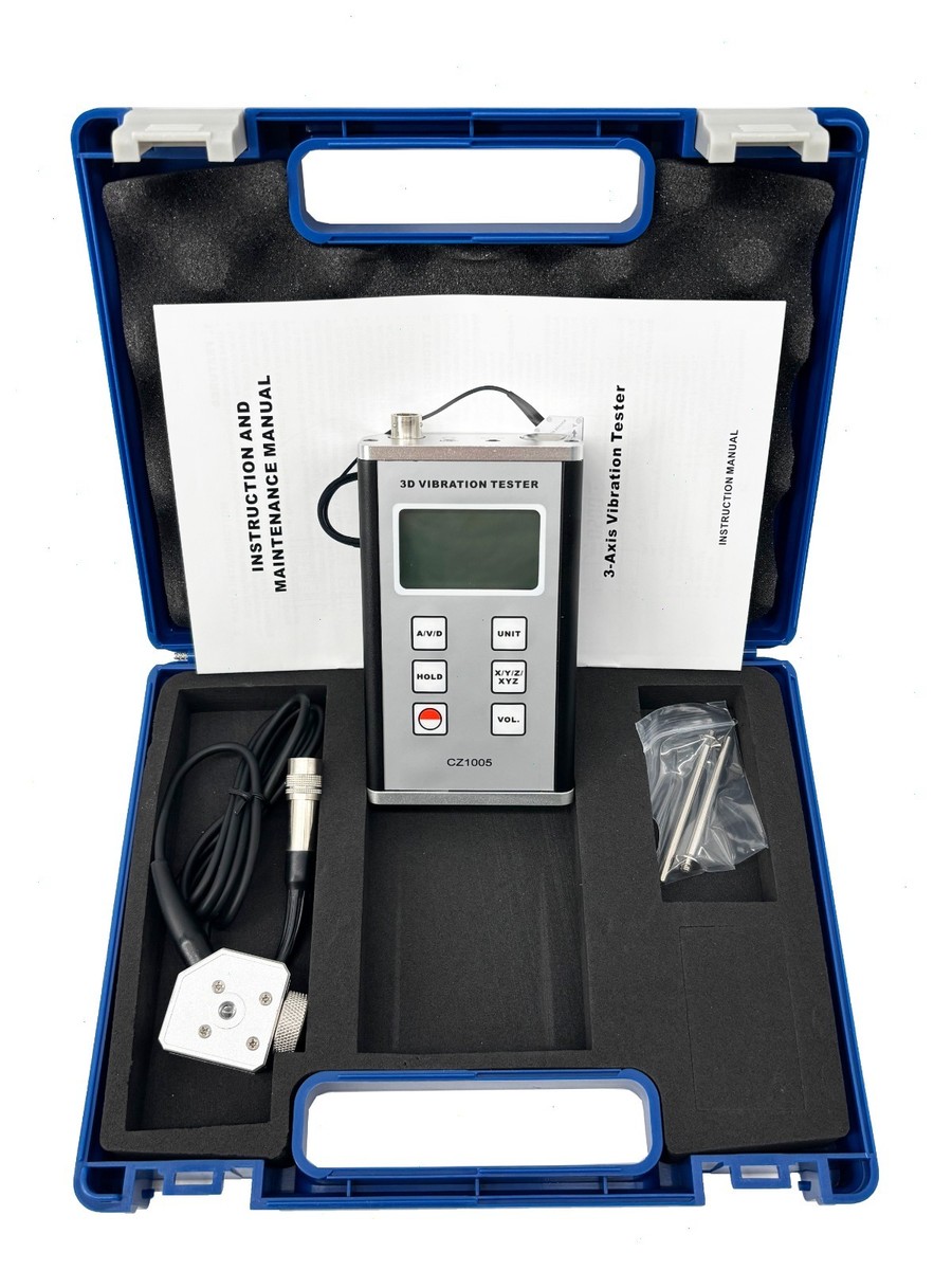 Produktbild von AS63D Vibrationsmesser – Tragbares Stift-Vibrometer Mit Beschleunigungs-, Geschwindigkeits- Und Wegmessung – Für Industrielle Wartung Und Maschinenanalyse
