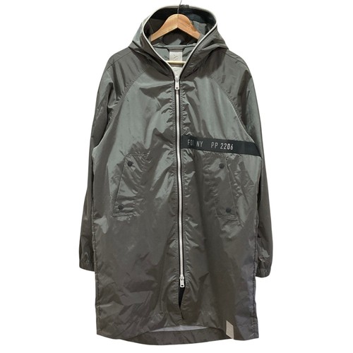 REPLAY Sports Lab Hooded Jacket Coat, Size L, Gray mens USED