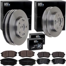 EuroBrake BREMSSCHEIBEN + BELÄGE VA+HA passend für KIA SPORTAGE JE nur Allrad