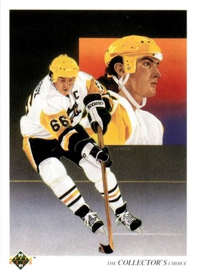 1990-91 Upper Deck - Team Checklist Mario Lemieux #305