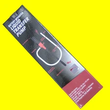 Liquid Transfer Siphon Pump For Oil Gas Water Battery Operated Portable 2.2 GPM